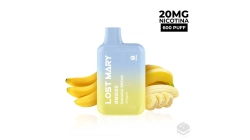 DISPOSABLE VAPE LOST MARY BM600S BANANA BREAK 20MG