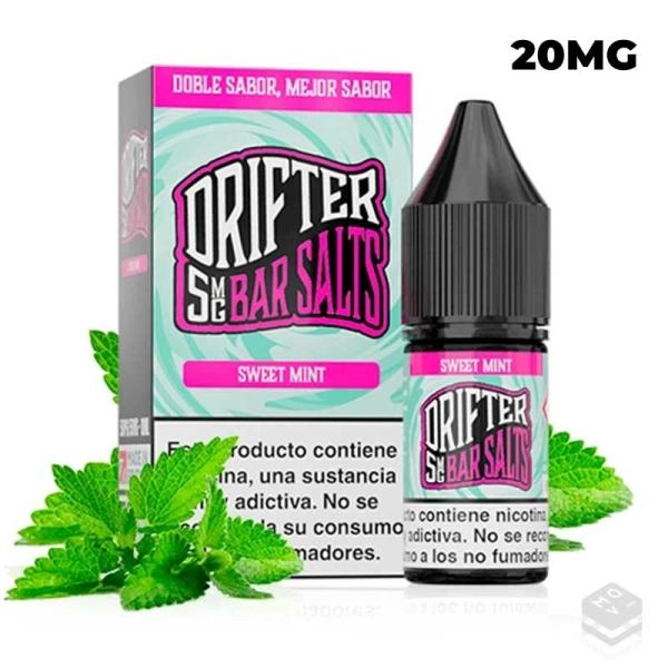 NIC SALTS JUICE SAUZ SWEET MINT DRIFTER BAR 10ML