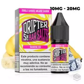 DRIFTER BAR SALTS BANANA ICE JUICE SAUZ 10ML