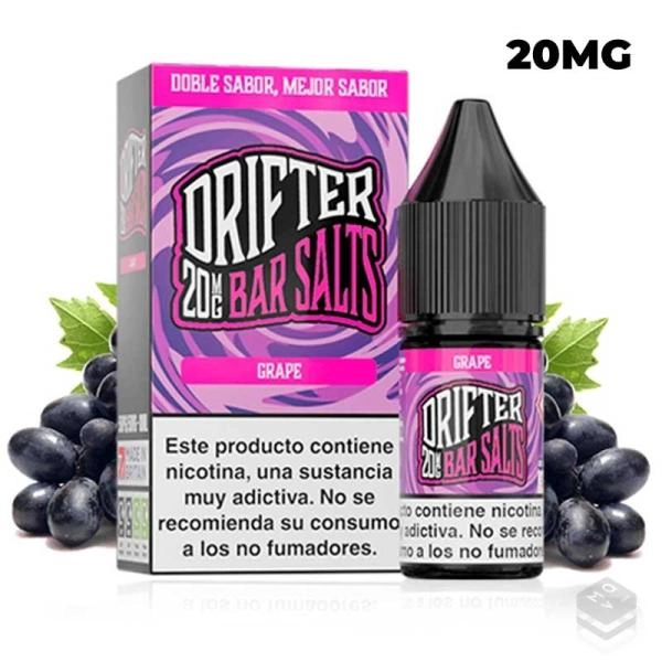 NIC SALTS JUICE SAUZ GRAPE DRIFTER BAR 10ML