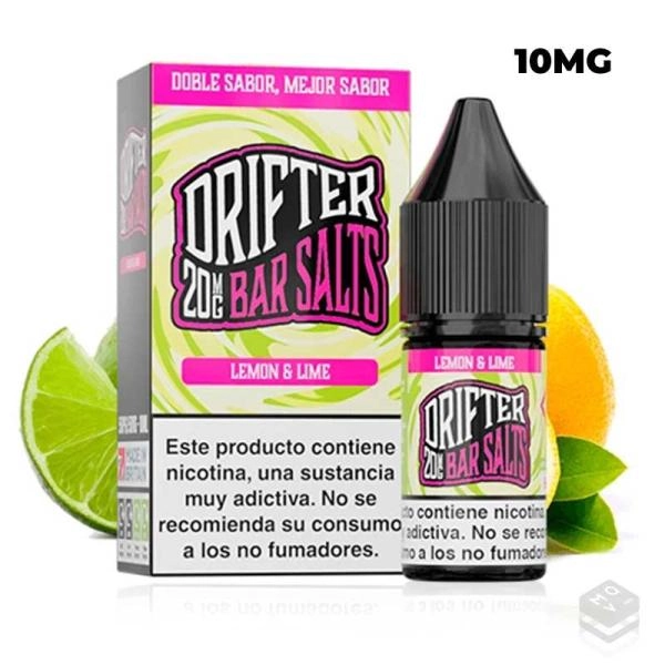 NIC SALTS JUICE SAUZ LEMON LIME DRIFTER BAR 10ML