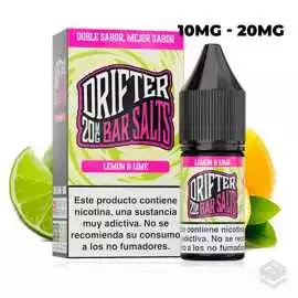 DRIFTER BAR SALTS LEMON LIME JUICE SAUZ 10ML