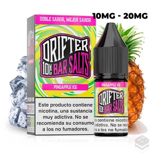 NIC SALTS JUICE SAUZ PINEAPPLE ICE DRIFTER BAR 10ML