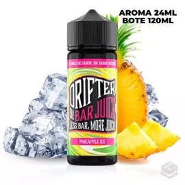 FLAVOUR DRIFTER BAR PINEAPPLE ICE JUICE SAUZ 24ML LONGFILL