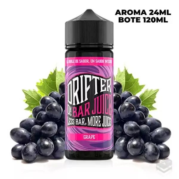 AROMA DRIFTER BAR GRAPE JUICE SAUZ 24ML LONGFILL