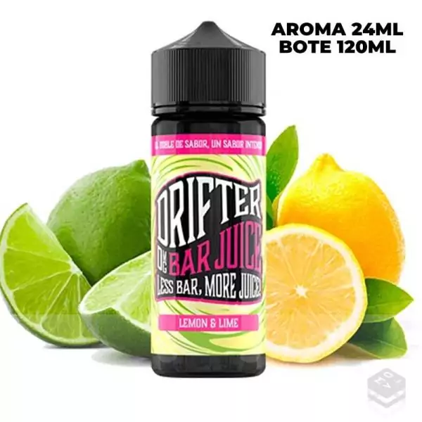 FLAVOUR DRIFTER BAR LEMON LIME JUICE SAUZ 24ML LONGFILL