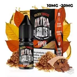 GOLDEN TOBACCO 10ML VIPER ULTRA SALTS VAPE