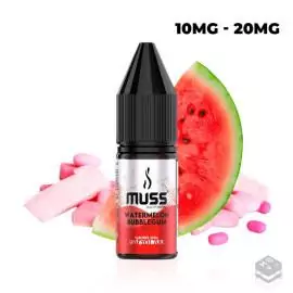 NICOTINE SALTS WATERMELON BUBBLEGUM MUSS 10ML