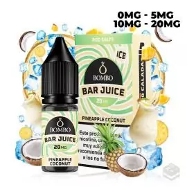 PINEAPPLE COCONUT ICE BAR JUICE BY BOMBO 10ML NICOTINE SALTS