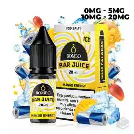 MANGO ENERGY ICE BAR JUICE BY BOMBO 10ML NICOTINE SALTS