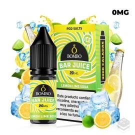 LEMON LIME SODA ICE BAR JUICE BY BOMBO 10ML NICOTINE SALTS