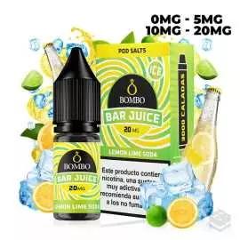 LEMON LIME SODA ICE BAR JUICE BY BOMBO 10ML NICOTINE SALTS