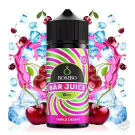 ELIQUID TRIPLE CHERRY ICE BAR JUICE BOMBO 100ML VAPE