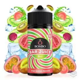 ELIQUID KIWI GUAVA PASSION ICE BAR JUICE BOMBO 100ML VAPE