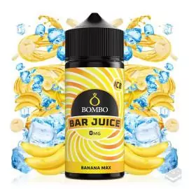 FLAVOUR BANANA MAX ICE BAR JUICE BY BOMBO 24 ML LONGFILL