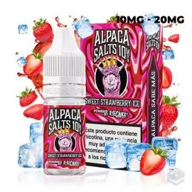 SALES DE NICOTINA SWEET STRAWBERRY ICE ALPACA SALTS 10ML