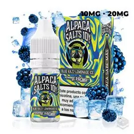 BLUE RAZZ LEMONADE ICE ALPACA SALTS 10ML NICOTINE SALTS