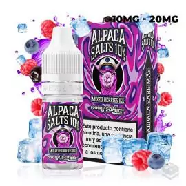 MIXED BERRIES ICE ALPACA SALTS 10ML NICOTINE SALTS