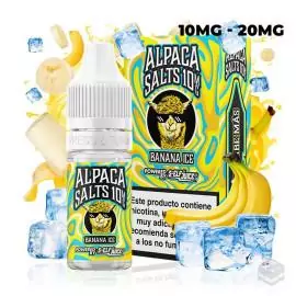 BANANA ICE ALPACA SALTS 10ML NICOTINE SALTS