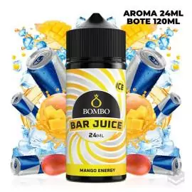 FLAVOUR MANGO ENERGY ICE BAR JUICE BY BOMBO 24 ML LONGFILL