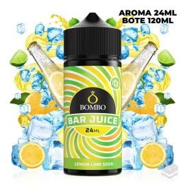 FLAVOUR LEMON LIME SODA ICE BAR JUICE BY BOMBO 24ML LONGFILL