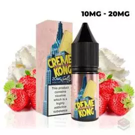 RETRO JOES STRAWBERRY CREME KONG 10ML NICOTINE SALTS