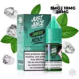 NIC SALTS GREEN MINT JUST JUICE 10ML