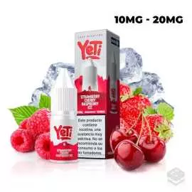 NIC SALT STRAWBERRY CHERRY RASPBERRY ICE YETI SUMMIT SALT 10ML