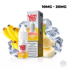 NIC SALT BANANA ICE YETI SUMMIT SALT 10ML