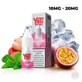 NIC SALT PASSIONFRUIT LYCHEE ICE YETI SUMMIT SALT 10ML