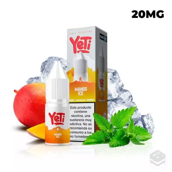 NIC SALT MANGO ICE YETI SUMMIT SALT 10ML