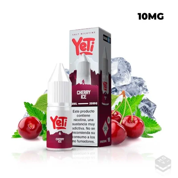 SALES DE NICOTINA CHERRY ICE YETI SUMMIT SALT 10ML