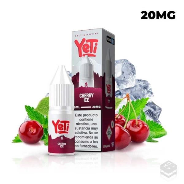 SALES DE NICOTINA CHERRY ICE YETI SUMMIT SALT 10ML