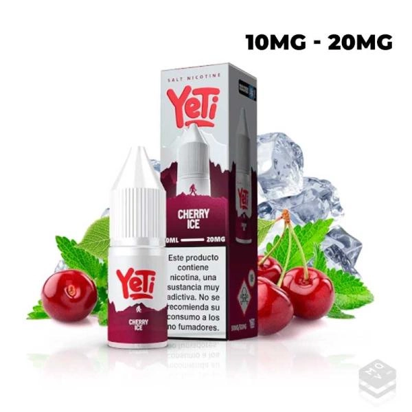 NIC SALT CHERRY ICE YETI SUMMIT SALT 10ML