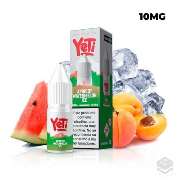 NIC SALT APRICOT WATERMELON ICE YETI SUMMIT SALT 10ML