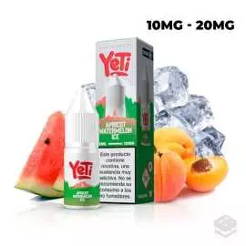 NIC SALT APRICOT WATERMELON ICE YETI SUMMIT SALT 10ML