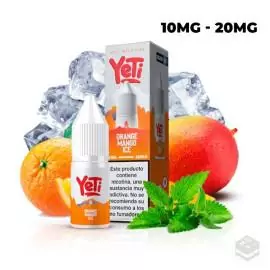 SALES DE NICOTINA ORANGE MANGO ICE YETI SUMMIT SALT 10ML