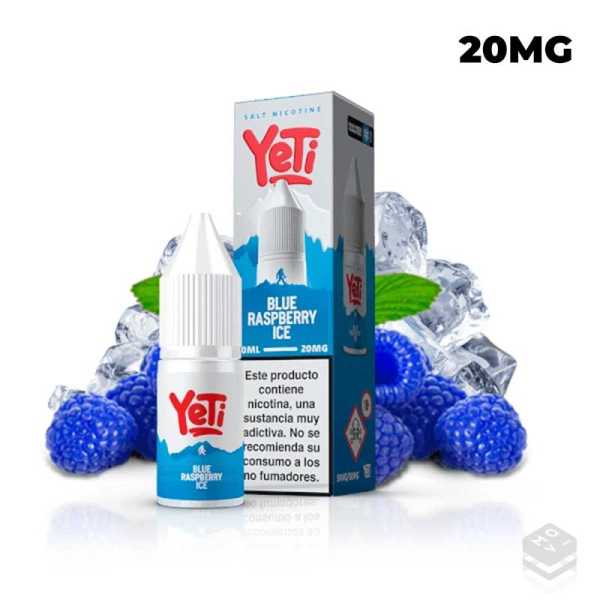 SALES DE NICOTINA BLUE RASPBERRY ICE YETI SUMMIT SALT 10ML