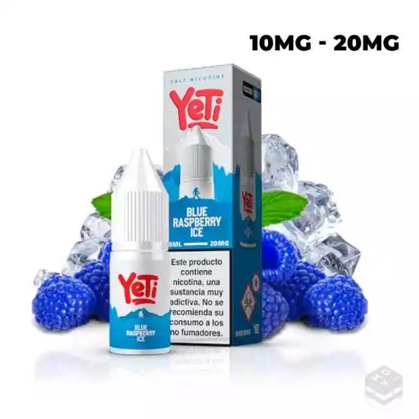 NIC SALT BLUERASPBERRY ICE YETI SUMMIT SALT 10ML