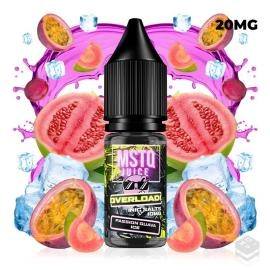 SALES DE NICOTINA PASSION GUAVA ICE MSTQ JUICE OVERLOAD 10ML