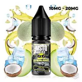 NICOTINE SALTS MELON COCO ICE MSTQ JUICE OVERLOAD 10ML