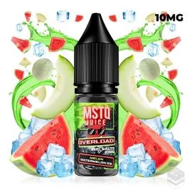 NICOTINE SALTS MELON WATERMELON ICE MSTQ JUICE OVERLOAD 10ML