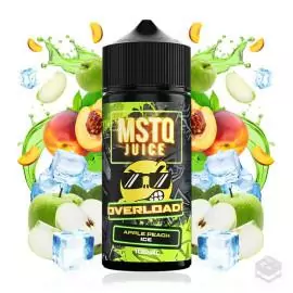 APPLE PEACH ICE MSTQ JUICE OVERLOAD 100ML VAPE