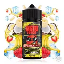 BANANA COCO STRAWBERRY ICE MSTQ JUICE OVERLOAD 100ML VAPE