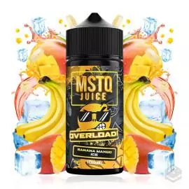 BANANA MANGO ICE MSTQ JUICE OVERLOAD 100ML VAPE