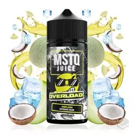 MELON COCO ICE MSTQ JUICE OVERLOAD 100ML VAPE