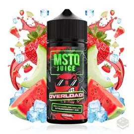 WATERMELON MELON STRAWBERRY ICE MSTQ JUICE OVERLOAD 100ML VAPE