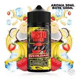 FLAVOUR BANANA COCO STRAWBERRY ICE MSTQ JUICE OVERLOAD 30ML LONGFILL