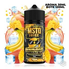 AROMA BANANA MANGO ICE MSTQ JUICE OVERLOAD 30ML LONGFILL