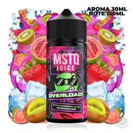 FLAVOUR STRAWBERRY KIWI PASSION ICE MSTQ JUICE OVERLOAD 30ML LONGFILL